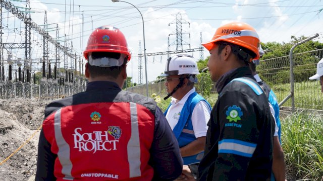 Jamin Zero Accident Proyek Infrastruktur, Manajemen PLN UIP Sulawesi Pimpin Safety Patrol di GI Punagaya