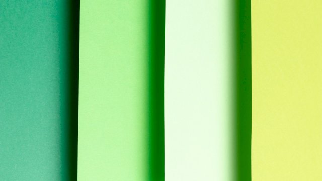 Pola nuansa hijau dari dekat. (Freepik.com)