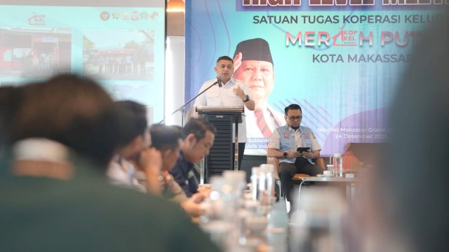 Pemkot Makassar Percepat Koperasi Merah Putih, Perkuat Ekonomi Kerakyatan