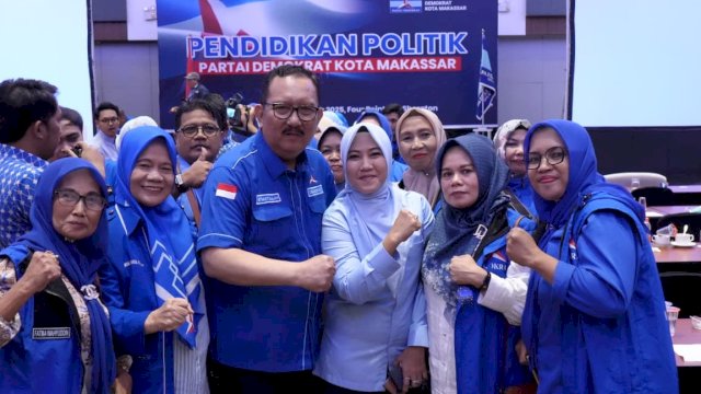 Pendidikan Politik Kader DPC Partai Demokrat Kota Makassar yang digelar pada Selasa&ndash;Rabu, 23&ndash;24 Desember 2025, di Hotel Four Points by Sheraton Makassar.