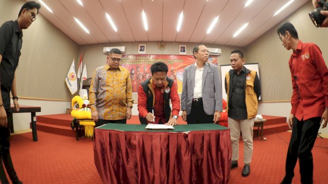 Munafri Apresiasi Federasi Barongsai Jadi Perekat Keberagaman di Pelantikan FOBI Makassar