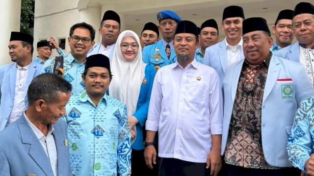 Gubernur Sulsel Sebut Nama Vonny, Pelantikan BKPRMI Disambut Meriah