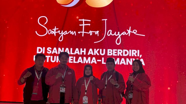 Ungkapan Cinta Andi Tenri Uji untuk 53 Tahun PDI Perjuangan