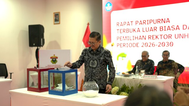MWA Unhas Tetapkan Prof Jamaluddin Jompa sebagai Rektor untuk Periode Kedua