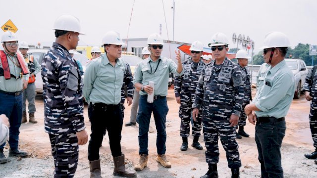 Perkuat Sinergi Industri dan Pertahanan Laut untuk Keberlanjutan: Dankodaeral VI Makassar Kunjungi PT Vale IGP Morowali