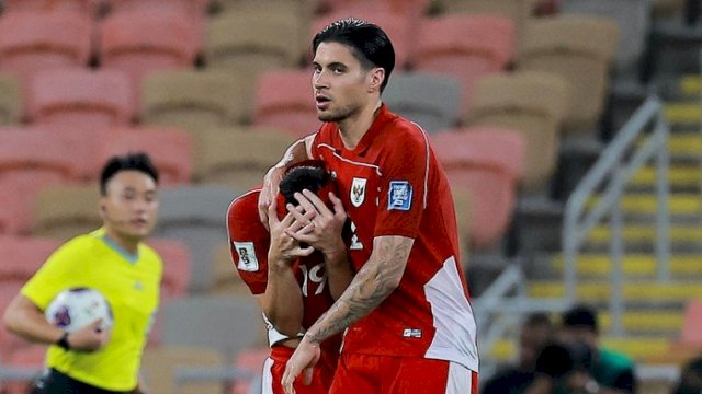 Timnas Indonesia turun peringkat ke-122 dalam ranking FIFA terbaru. (REUTERS/Stringer)