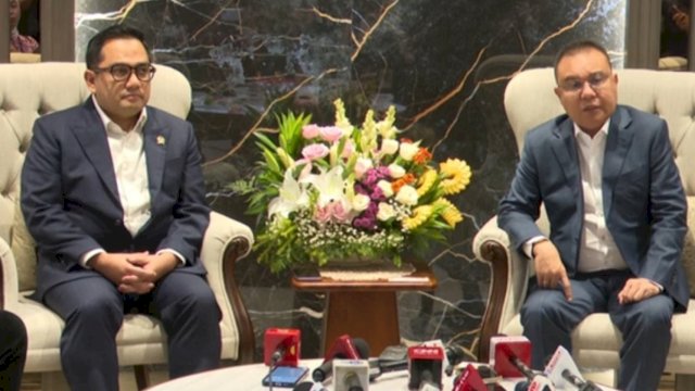 Wakil Ketua DPR RI, Sufmi Dasco Ahmad di Kompleks Parlemen, Senayan, Jakarta, Senin (19/1/2026).