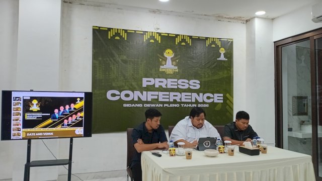 Konferensi pers SDP HIPMI 2026, Rabu (11/2).