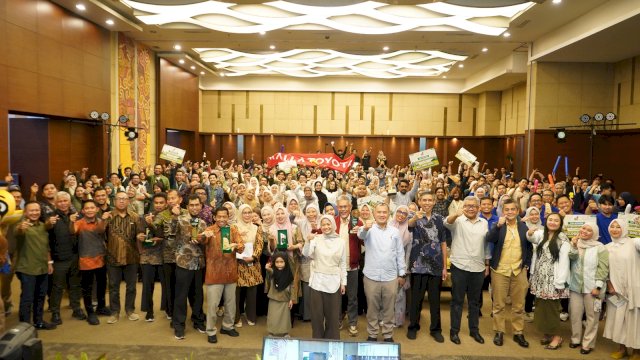 Kemeriahan Kalla People Fest 2026 yang diselenggarakan di Saoraja Ballroom Wisma Kalla, Kamis (5/2/2026). 