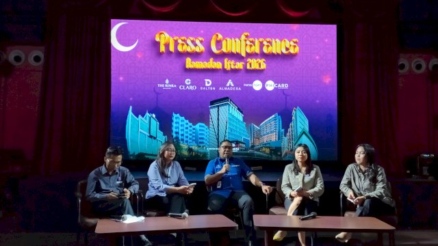 Press&nbsp;Conference&nbsp;Ramadan 2026 di Hey Hey Live, Kamis (12/2).