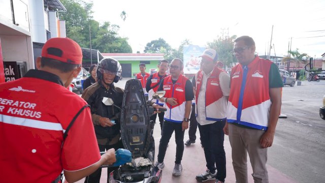 Pantau Arus Balik Lebaran, Pertamina Patra Niaga Sulawesi Pastikan Stok BBM di Jalur Trans dan Wisata Aman
