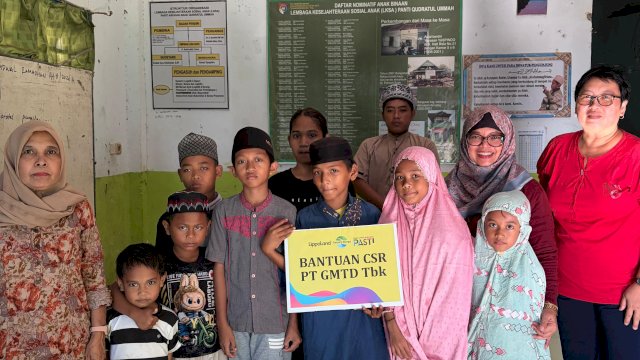 GMTD Salurkan Bantuan ke Lima Panti Asuhan di Kawasan Tanjung Bunga