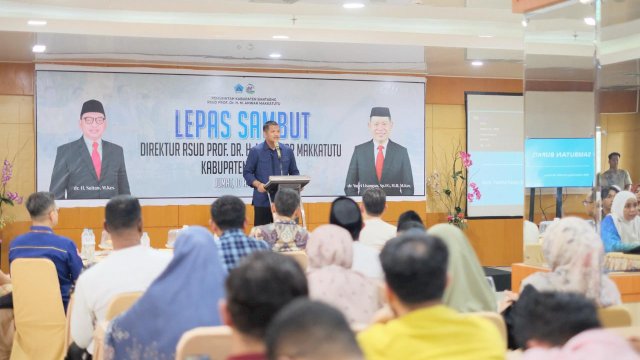 Bupati Bantaeng Hadiri Lepas Sambut Direktur  RSUD Prof. Anwar Makkatutu