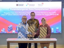 Telkom dan PGN Kolaborasi Pasok Biometana untuk 'Green Data Center'