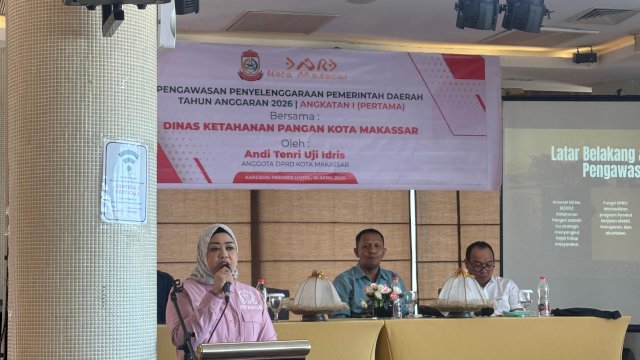 Andi Tenri Uji Idris Bersama Dinas Ketahanan Pangan Gelar Pengawasan Penyelenggaraan Pemda 2026