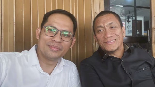 Arlan Rahman (terlapor) bersama Bupati Luwu Timur (pic: Tiktok)