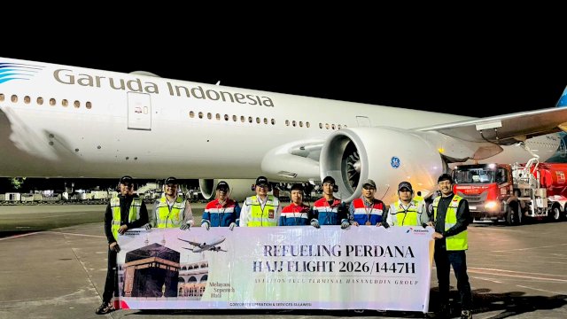 Pertamina Pastikan Stok Avtur Aman untuk Keberangkatan Haji 2026 di Bandara Hasanuddin