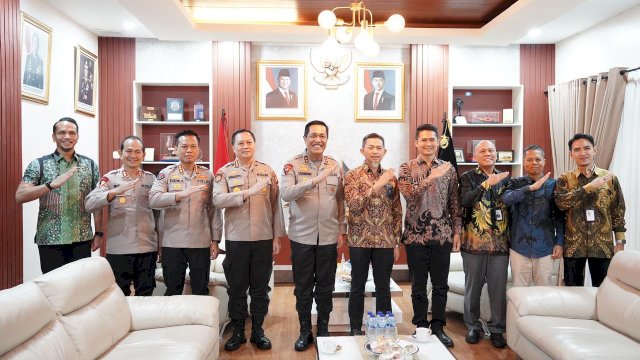 Perkuat Sinergi, PLN UIP Sulawesi Koordinasi dengan Polda Sulsel Pastikan Kelancaran Proyek Strategis Nasional