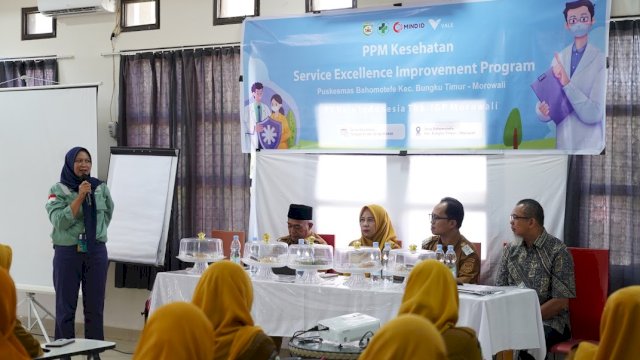 Dongkrak Kualitas Layanan Kesehatan Morowali, PT Vale Gelar Program 'Service Excellence' di Puskesmas Bahomotefe