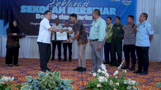 Lawan Narkoba, PT Vale Gandeng BNNP Sulsel dan Pemkab Lutim Deklarasikan Sekolah Bersinar