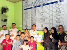 PLN UID Sulselrabar Salurkan Bantuan Sembako ke Panti Asuhan Al Muallaf