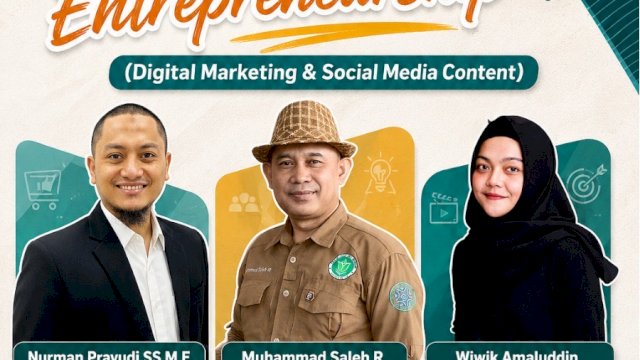Ciptakan Wirausaha Muda Berdaya Saing, Kolaborasi Lintas Sektor Sasar Mahasiswa STIE AMKOP Makassar