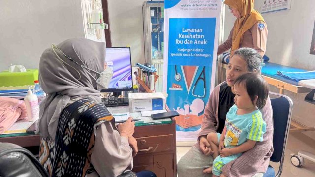 Tekan Angka Stunting, PT Vale Hadirkan Dokter Spesialis Anak di Puskesmas Pomalaa