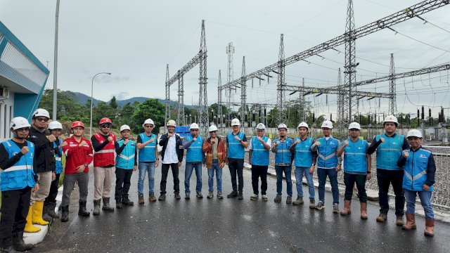 Percepat Infrastruktur Sultra, GM PLN UIP Sulawesi Tinjau Langsung Proyek GITET dan SUTT