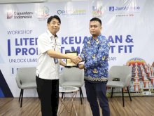 PLUT Sulsel Fasilitasi Puluhan UMKM Makassar Kuasai Manajemen Keuangan dan Digitalisasi QRIS
