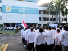 PLN UIP Sulawesi Jadi Tuan Rumah Upacara Harkitnas ke-118 Se-Regional Makassar