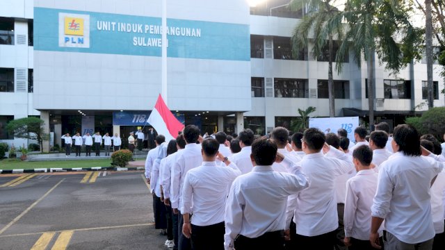 PLN UIP Sulawesi Jadi Tuan Rumah Upacara Harkitnas ke-118 Se-Regional Makassar