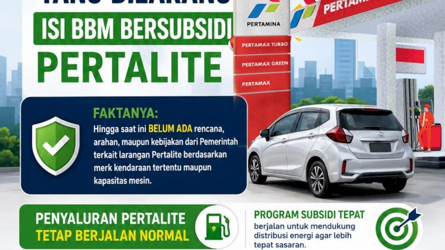 Pertamina Bantah Rumor Pembatasan Pertalite per 1 Juni 2026