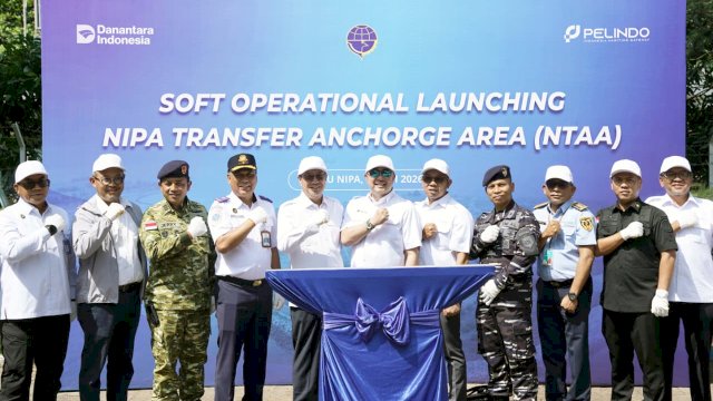 Pelindo Lakukan Soft Launching NTAA untuk Perkuat Layanan Maritim di Perairan Nipa