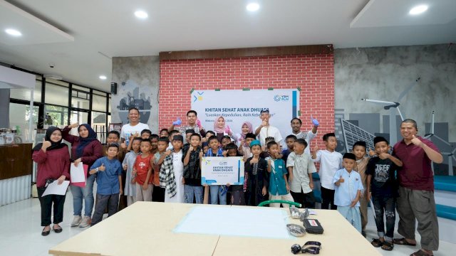 YBM PLN UIP Sulawesi Gelar Khitanan Massal untuk 50 Anak