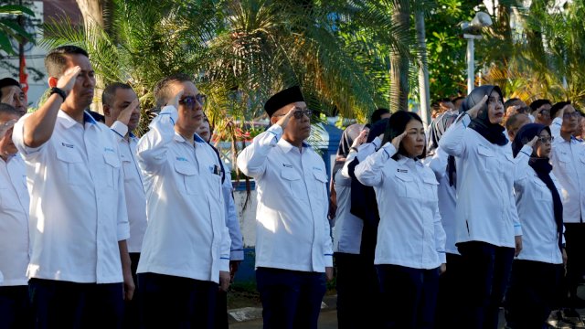 Jajaran Pelindo Group Makassar Gelar Upacara Hari Lahir Pancasila 2026