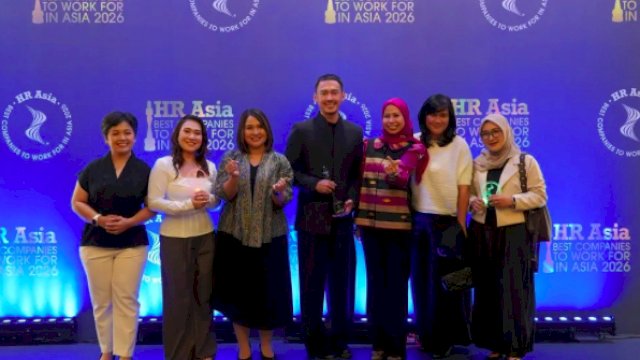 Komitmen Lingkungan Kerja Inklusif, PT Vale Borong Dua Penghargaan HR Asia Awards 2026