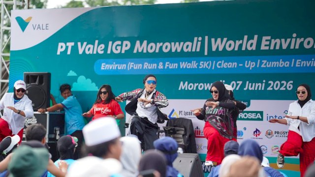 Kampanye #NowForClimate, PT Vale Ajak Ribuan Warga Morowali Bergerak Lewat EnviRun 2026