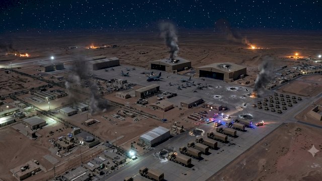 Investigasi NYT Ungkap Rahasia Citra Satelit: Serangan Drone Iran Hantam 18 Pangkalan Militer AS