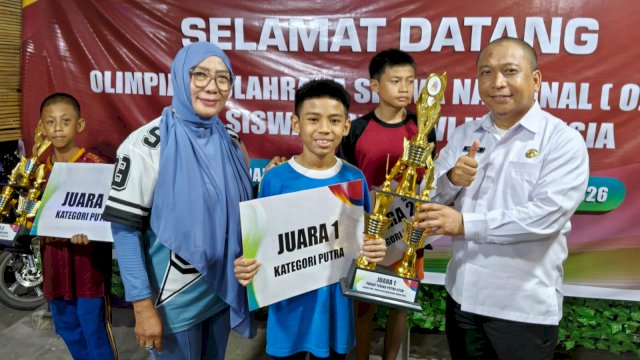 erdana Dipertandingkan di O2SN Makassar, Atlet SMP Hang Tuah dan SMPN 18 Amankan Tiket Provinsi