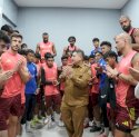 Motivasi Langsung Pemain PSM, Munafri Ingatkan Siri&rsquo; na Pacce, Bangkitkan Semangat