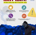 Marak Pencurian Meter Air, Perumda Air Minum Kota Makassar Imbau Pelanggan Tingkatkan Kewaspadaan