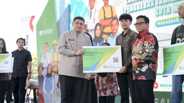 Pemkot Makassar Cetak Sejarah, Tanggung Jaminan Hari Tua Bagi 45 Ribu Pekerja Rentan