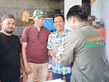 LAZ Hadji Kalla Salurkan Voucher Belanja untuk Korban Kebakaran di Panakkukang 