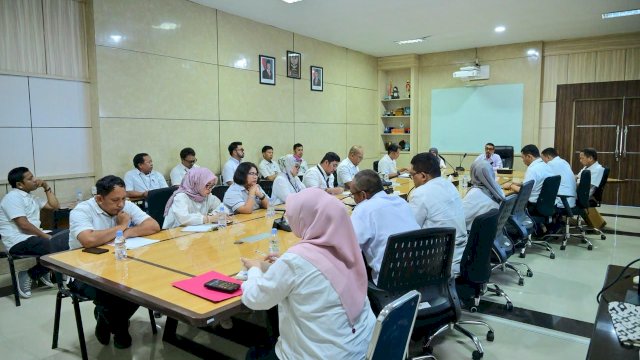 Gelar Rakor, Plt Dirut PDAM Makassar Perkuat Strategi Hadapi Potensi Kekeringan