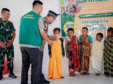 LAZ Hadji Kalla Gelar Sunatan Massal Gratis untuk 188 Anak Duafa di Buton Tengah