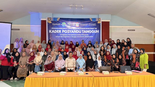 GMTD Gandeng Puskesmas Maccini Sombala Gelar Workshop Tingkatkan Kompetensi Kader Posyandu