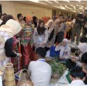 Perkuat Kriya Lokal Luwu Timur, PT Vale Hadirkan Anyaman Teduhu di Ajang Dekranas