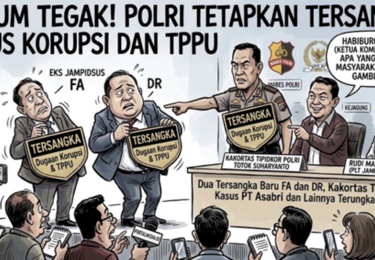 Polri Resmi Tetapkan Eks Jampidsus Febrie Adriansyah Sebagai Tersangka Kasus Korupsi dan TPPU