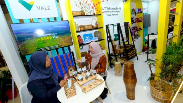 PT Vale Fasilitasi UMKM Luwu Timur Tembus Pasar Nasional Lewat Pameran Dekranas 2026