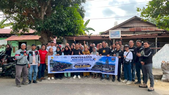 PLN UIP Sulawesi Salurkan 75 Paket Sembako di Mamasa